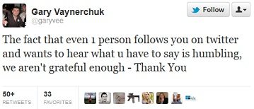 Gary Vaynerchuk Twitter1 Los 20 mejores tweets de emprendedores famosos