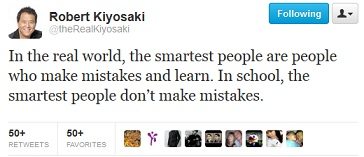 Robert Kiyosaki1 Los 20 mejores tweets de emprendedores famosos