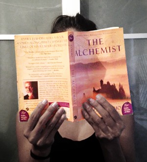 Charlene Barry Reading The Alchemist Paulo Coelho Quotes