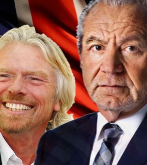 Alan Sugar and Richard Branson UK Richest Entrepreneur