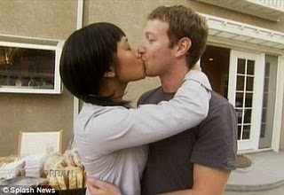 Mark Zuckerberg and girlfriend