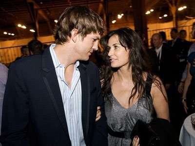 Kutcher's wife, actress Demi Moore, occasionally invests too.