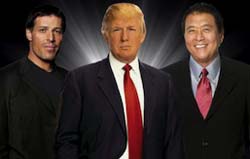 Donald-Trump-Anthony-Robbins-Robert-Kiyosaki-Success