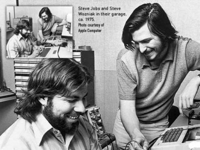 Jobs and Wozniak, 1975