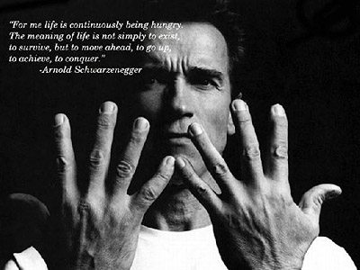 Arnold Schwarzenegger Picture Quote