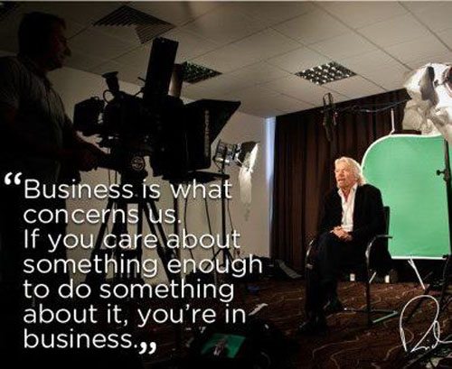 Richard Branson Picture Quote About Business