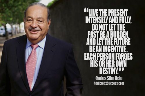 Carlos Slim Entrepreneur Picture Quote For Success