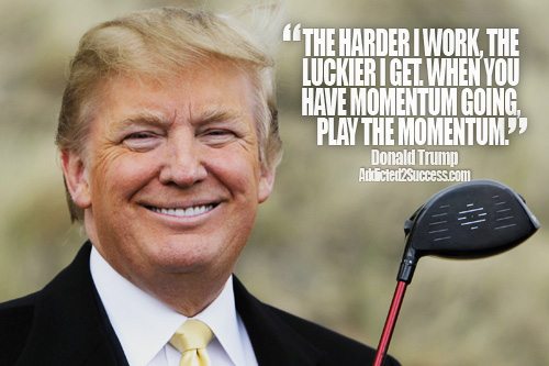 Donald Trump Entrepreneur Picture Quote For Success