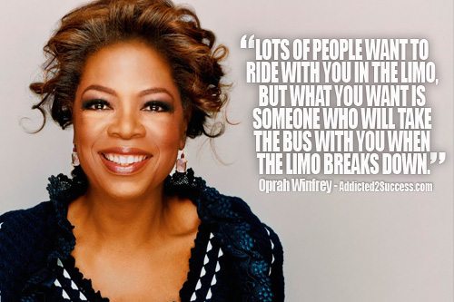 Oprah Winfrey Entrepreneur Picture Quote For Success