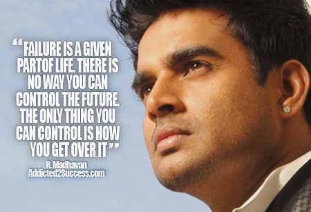 R Madhavan Inspirational Bollywood Picture Quote