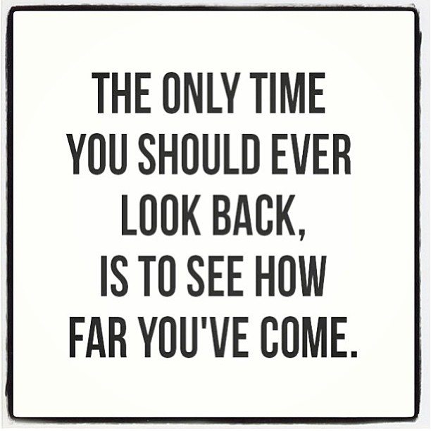 Motivation Picture Quote Dont Look Back