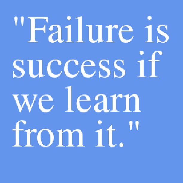 Motivation Picture Quote Failure and Success