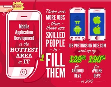 High Paying IT Jobs Infographic