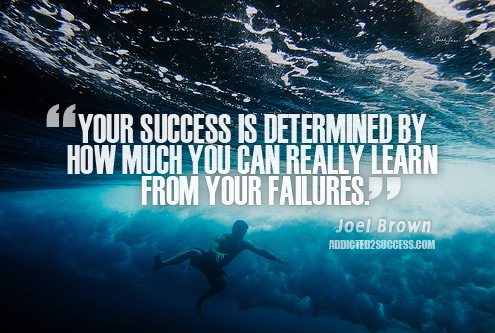 Joel Brown Picture Quote Success Inspirational