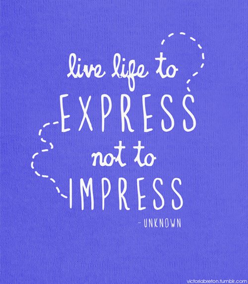 Inspiration Typography Picture Quote express