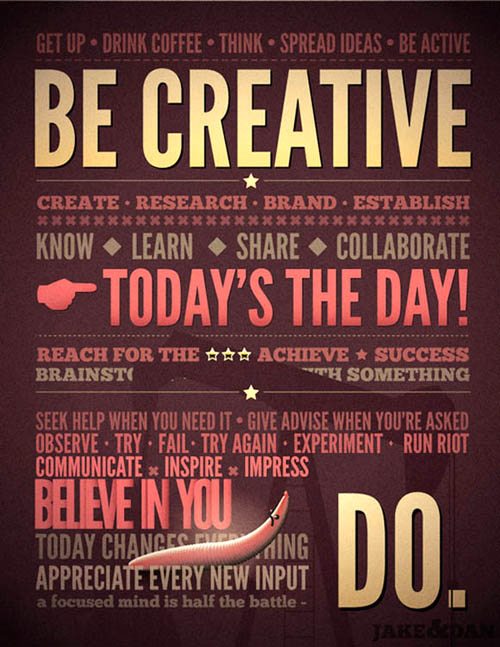 Motivation Creative Typography Picture Quotes