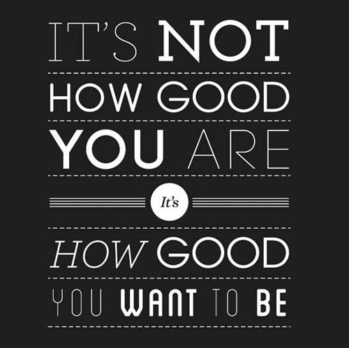 Inspirational Discipline Typography Picture Quote Be Good