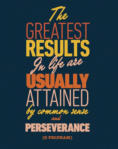 Inspiration Perseverance Quote