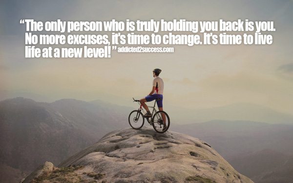 No more excuses pic quote