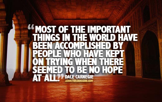 Dale Carnegie Picture Quote