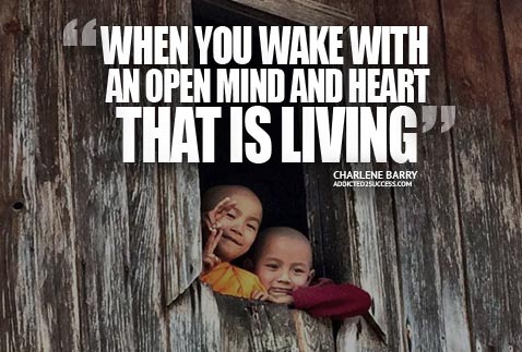 Buddhist Monks Happy Life Living Picture Quote Charlene Barry