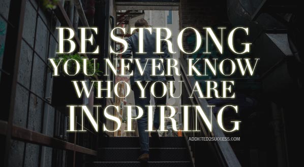 be strong motivation picture quote