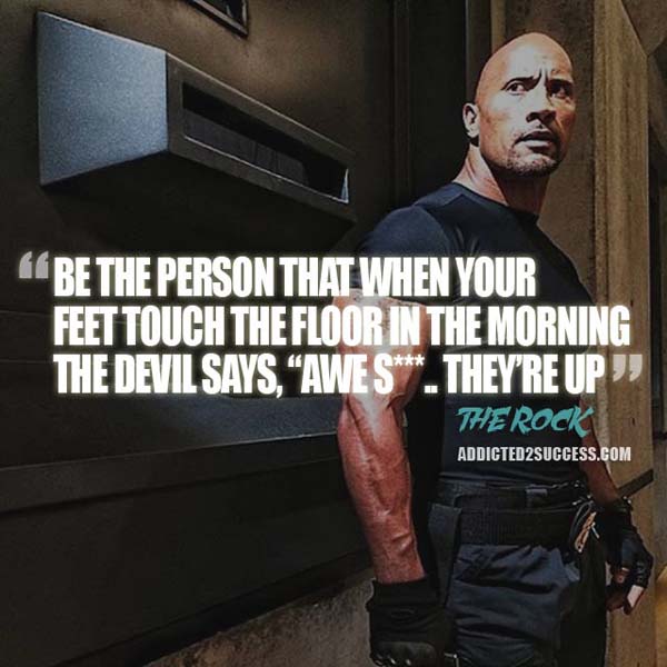 Dwayne Johnson The Rock Picture Quote
