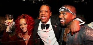 party for New Years Jay-Z Rhianna and Kanye West