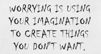 Worrying Self Talk Picture Quote