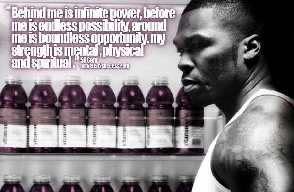 50 Cent Vitamin Water Quote