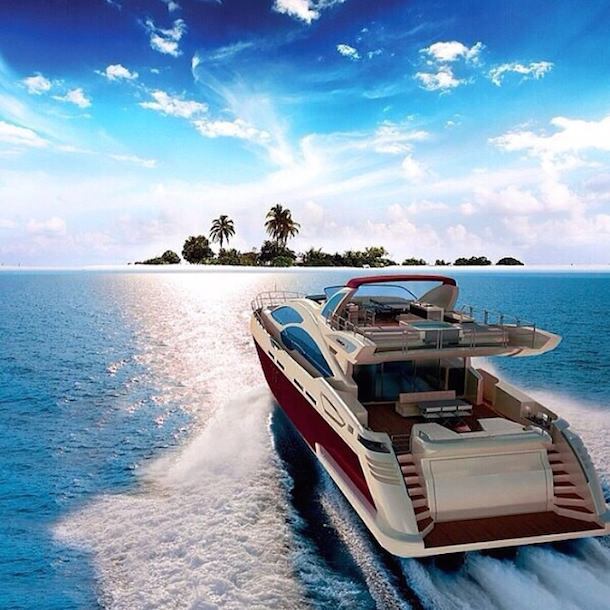Super Yachts created from successful online companies