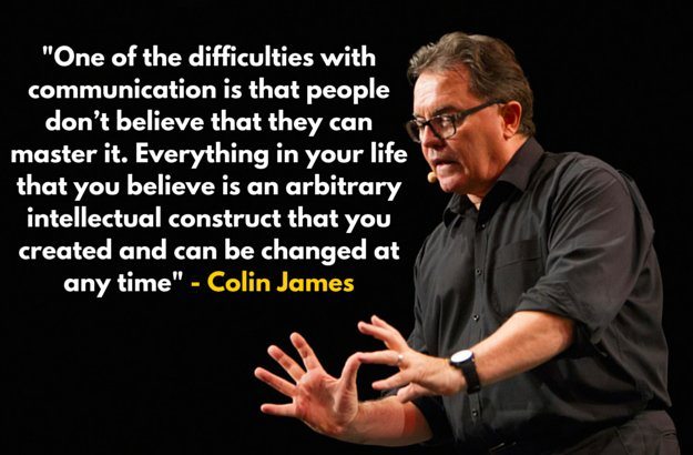 Colin James Picture Quote From Tim Denning Interview