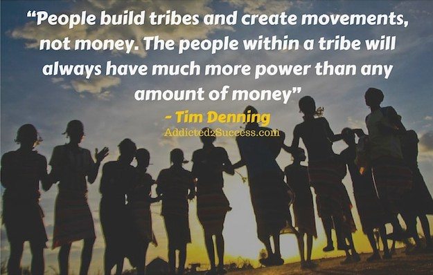 Tim Denning - Building Online Tribes For A Game-Changing Movement