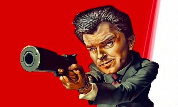 Pierce Brosnan Booty Call Cartoon