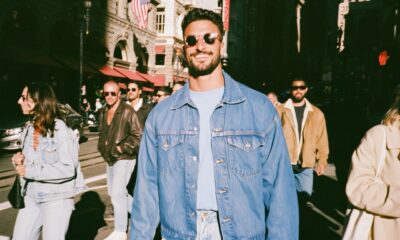 An entrepreneur walking in the streets of NYC living his best life Large