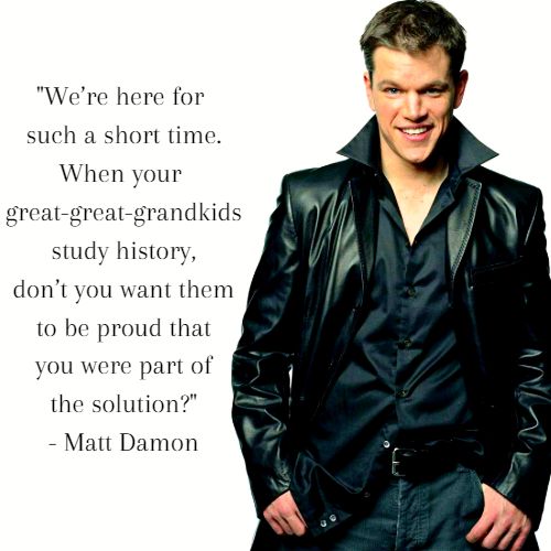 Citations De Matt Damon