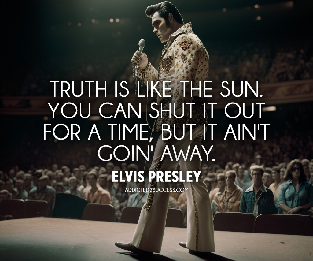 Citation d'Elvis Presley