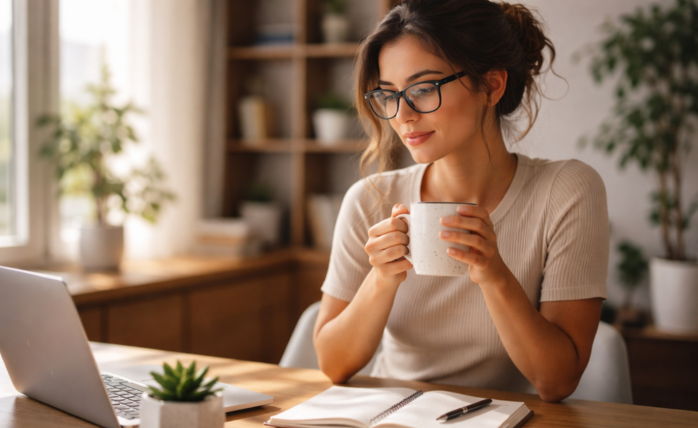 how to stay organized at home and work