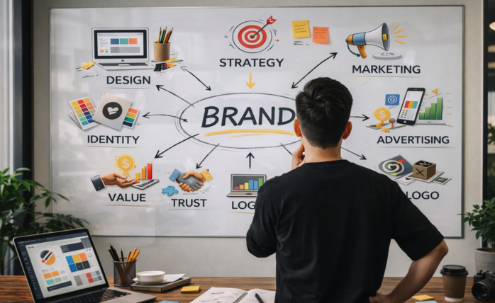 Brand identity and content marketing strategy