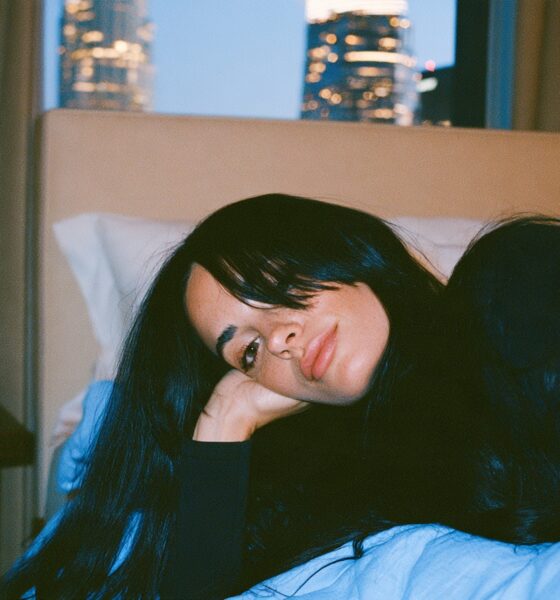A female entrepreneur getting to bed early to get well rested sleep