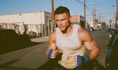 A male athlete boxer running and working out to increase his drive and motivation