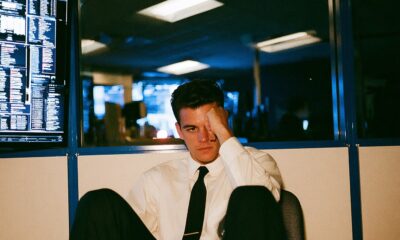 A man who is feeling down becuase he failed and made mistakes