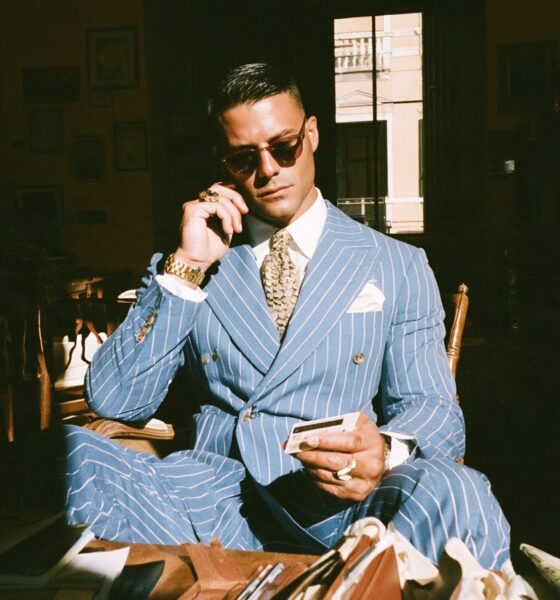 Wealthy entrepreneur man managing his money habits